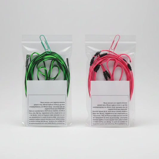 Custom bowstring sets packaged and ready to ship